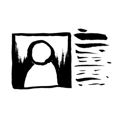 Depiction of a user research file